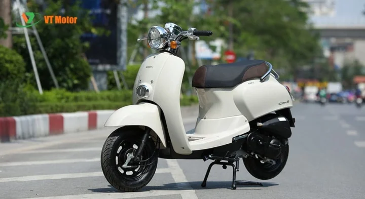 Tổng quan xe Honda Crea 50cc Scoopy với thiết kế thấp và nhỏ gọn
