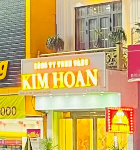 Trang sức vàng kim hoàn tinh xảo