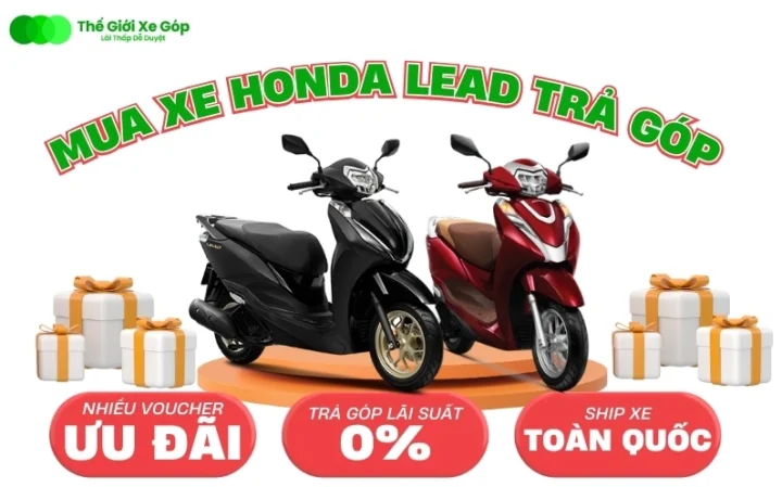 Tư vấn mua xe Honda Lead trả góp