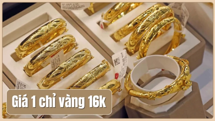 Vàng 16K - hợp kim vàng phổ biến