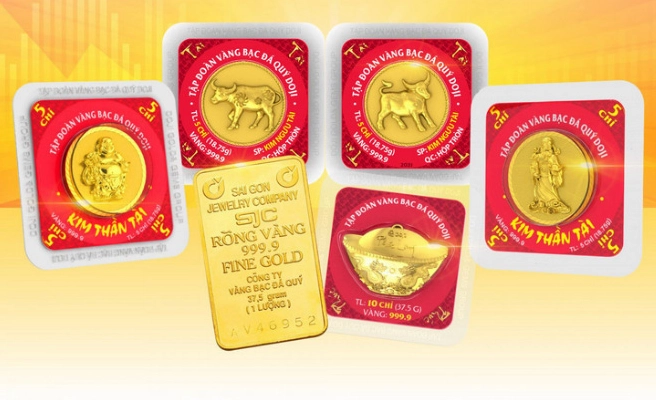 Vàng miếng DOJI 1 chỉ