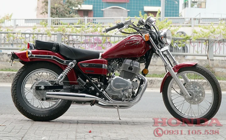 Xe Rebel 250 độ