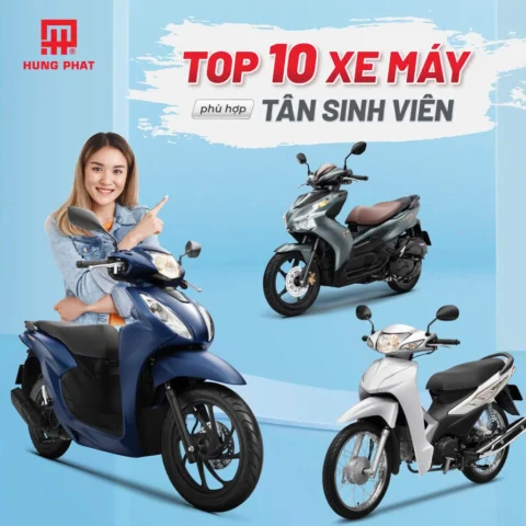 Xe tay ga cỡ nhỏ cho sinh viên nữ