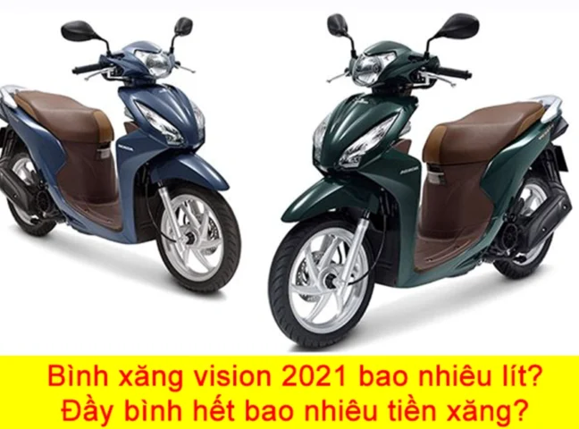 Xe Vision và bình xăng 5.2 lít
