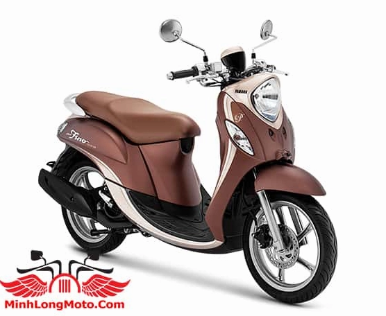 Yamaha Fino Premium 125 màu nâu caramel