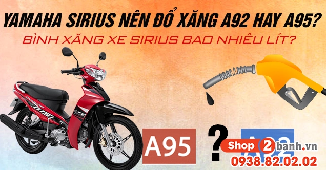 Yamaha Sirius phiên bản RC với tem xe thể thao