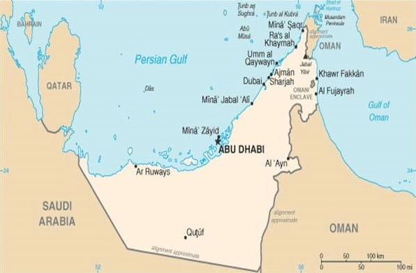 Dubai Nước Nào? Khám Phá Trung Tâm Sầm Uất Của UAE 2026 Bản đồ Các Tiểu vương quốc Ả Rập Thống nhất