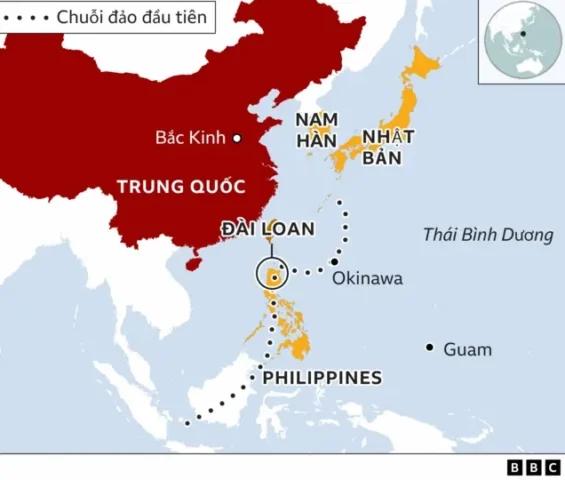 Bản đồ eo biển Đài Loan