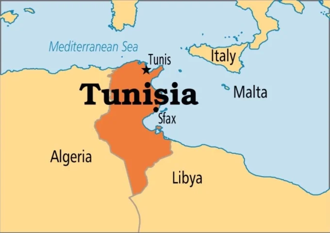 Tunisia là nước nào? Khám phá Vùng đất Địa Trung Hải huyền bí Bản đồ vị trí địa lý của Tunisia