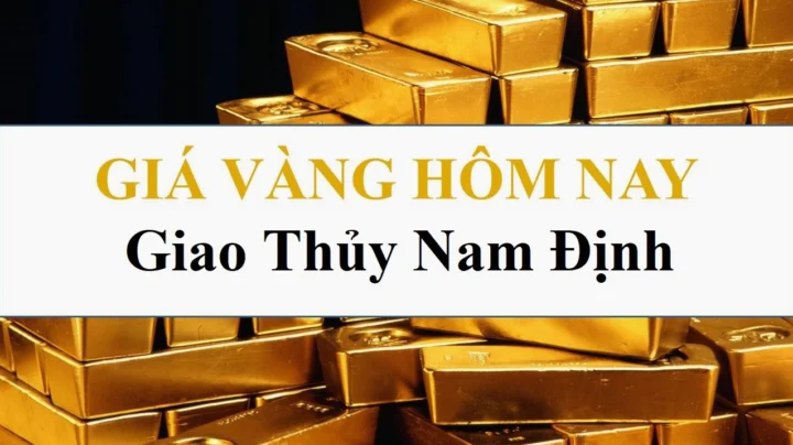Bảng giá vàng Giao Thủy cập nhật
