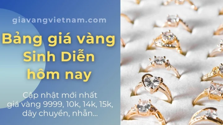 Giá Vàng SJC Hôm Nay: Dự Báo & Phân Tích Chi Tiết 2026 Bảng giá vàng sinh diễn mới nhất hôm nay