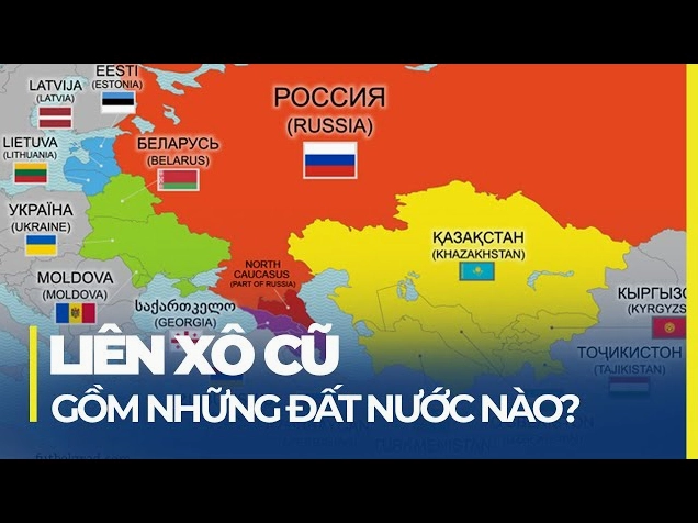 Biểu đồ dân số các nước Liên Xô cũ