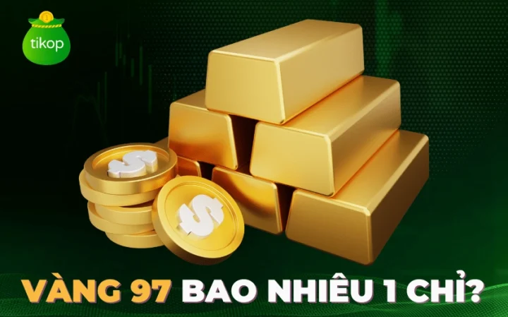 Biểu đồ giá vàng 97 theo ngày