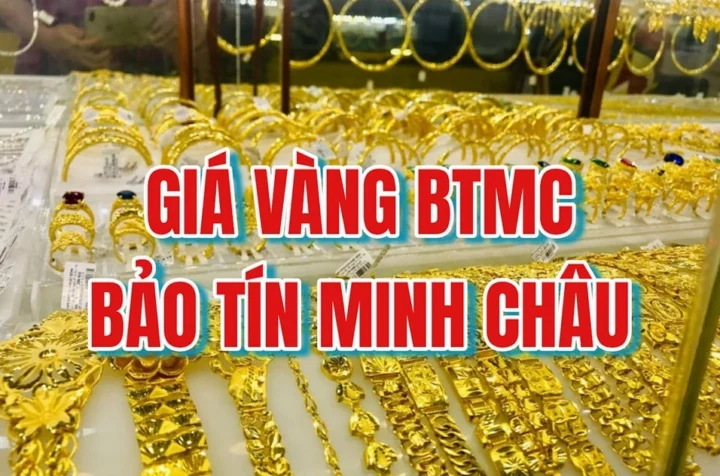 Giá Vàng Bảo Tín Minh Châu Sáng Nay: Cập Nhật Mới Nhất 2026 Biểu đồ giá vàng Bảo Tín Minh Châu hôm nay