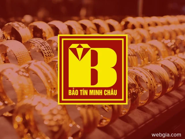 Biểu đồ giá vàng Bảo Tín Minh Châu