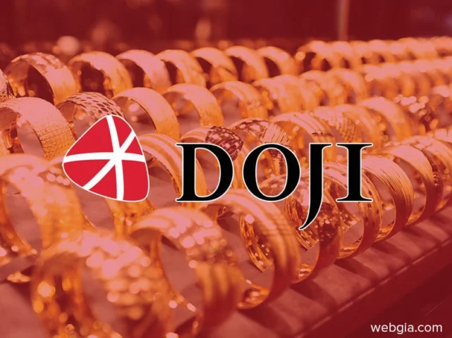 Biểu đồ giá vàng DOJI