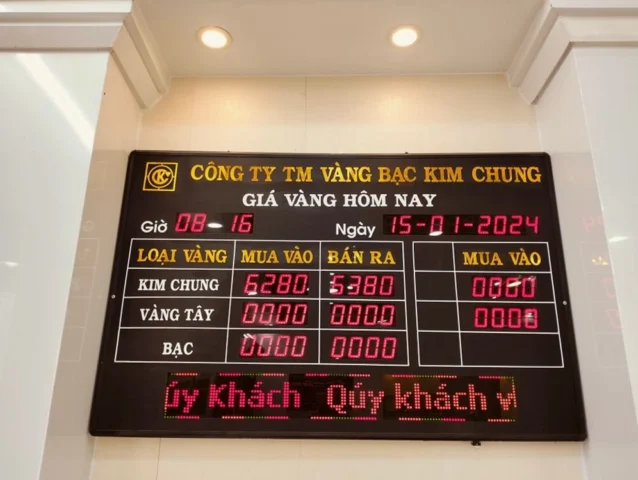 Giá Vàng 9999 Hôm Nay Tại Thanh Hóa: Cập Nhật 2026 & Phân Tích Biểu đồ giá vàng Kim Chung Thanh Hóa hôm nay