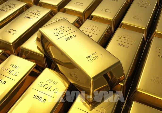 Biểu đồ giá vàng thế giới biến động