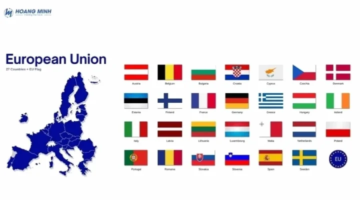 EU Gồm Những Nước Nào? Danh Sách Thành Viên Cập Nhật 2026 Biểu tượng Liên minh Châu Âu
