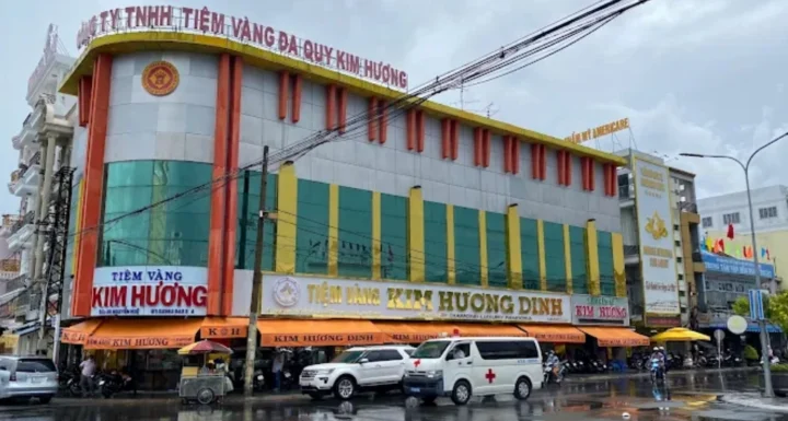 Biểu tượng vàng và biểu đồ biến động giá