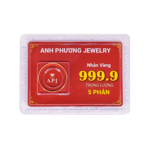 Nhẫn Vàng 5 Phân: Xu Hướng Trang Sức Sang Trọng và Giá Trị 2026 Bộ sưu tập nhẫn vàng 5 phân đa dạng mẫu mã