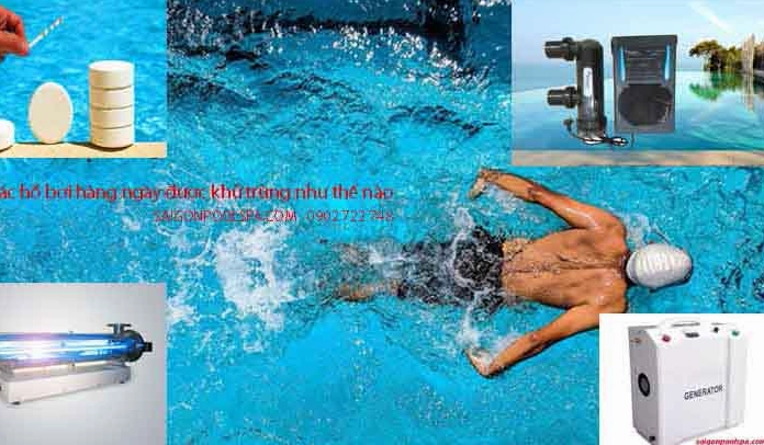 Câu đố kiến thức: Chất nào khử trùng nước bể bơi? Các bể bơi hàng ngày được khử trùng như thế nào