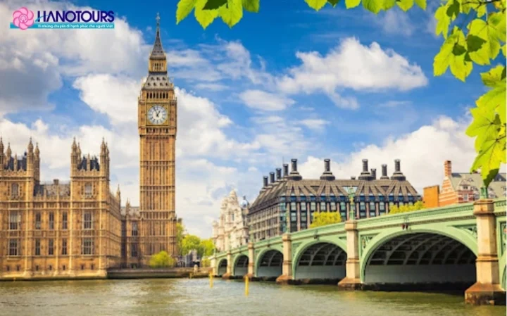 Cận cảnh mặt đồng hồ Big Ben