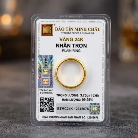 Cập nhật Giá Nhẫn Tròn Bảo Tín Minh Châu 2026 & Phân tích Cận cảnh nhẫn tròn trơn Bảo Tín Minh Châu