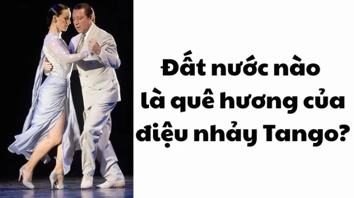 Cặp đôi nhảy tango nồng cháy