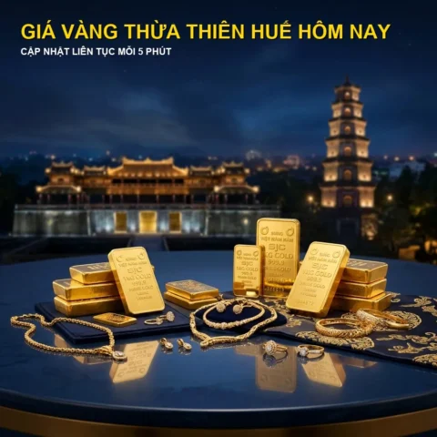Cửa hàng vàng tại Huế