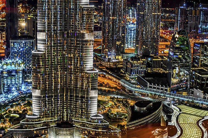 Dubai Nước Nào? Khám Phá Trung Tâm Sầm Uất Của UAE 2026 Dubai về đêm