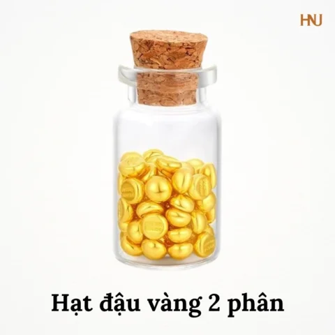 Giá trị vàng 2 phân theo loại vàng