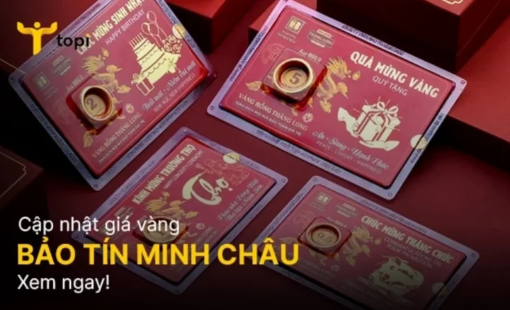 Giá vàng Bảo Tín Minh Châu cập nhật mới nhất năm 2026