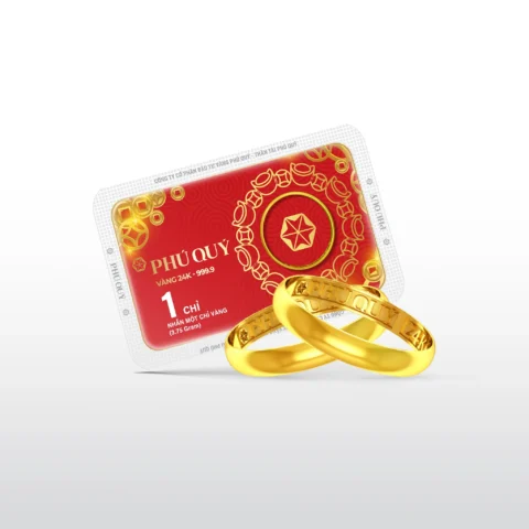 Hộp đựng nhẫn vàng 9999 sang trọng