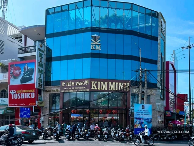 Tiệm Vàng Kim Minh Vũng Tàu: Uy Tín, Chất Lượng & Xu Hướng 2026 Không gian sang trọng của Tiệm Vàng Kim Minh Vũng Tàu