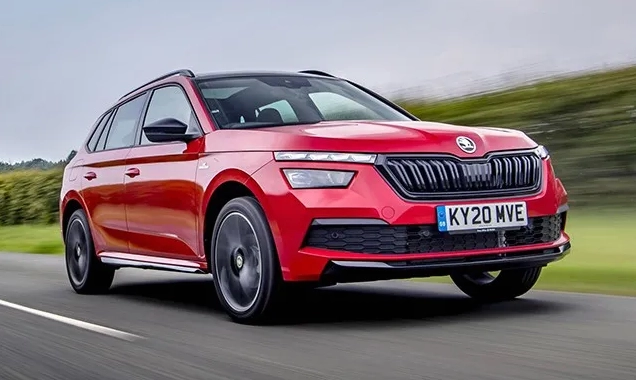 Logo và xe Skoda