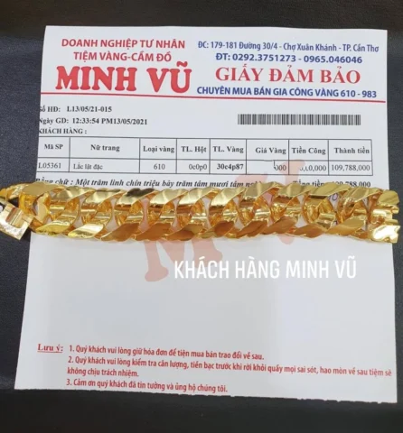 Giá Vàng Hôm Nay ở Cần Thơ: Cập Nhật & Phân Tích Chuyên Sâu 2026 Lưu ý khi mua bán vàng tại tiệm vàng Minh Vũ