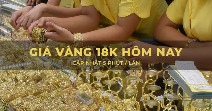 Mặt dây chuyền vàng 18k đẹp mắt