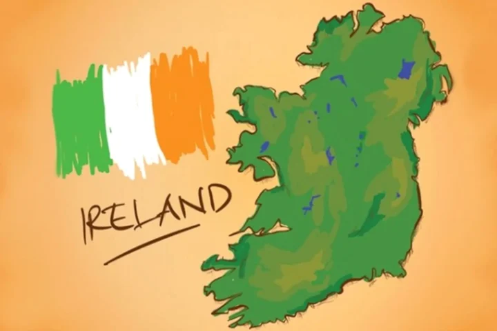 Người dân Ireland trong trang phục truyền thống