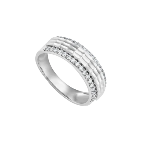Vàng Trắng 18K: Định Nghĩa, Giá Trị & Hướng Dẫn Chọn Mua 2026 Nhẫn vàng trắng 18K đính đá