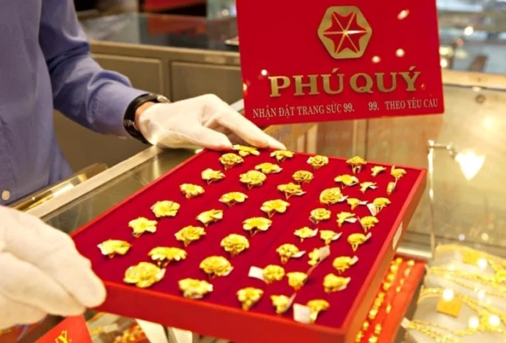Đồ trang sức vàng Phú Quý