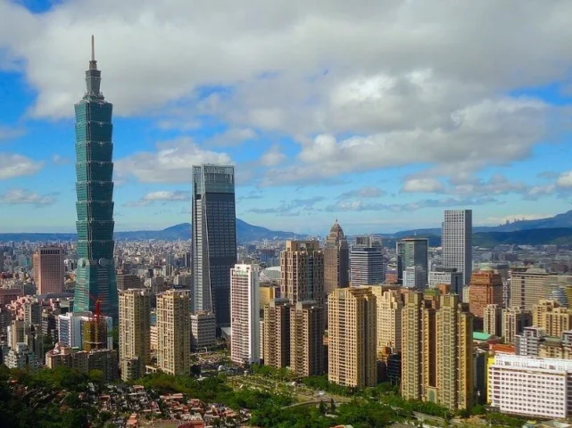 Phong cảnh đường phố Đài Loan