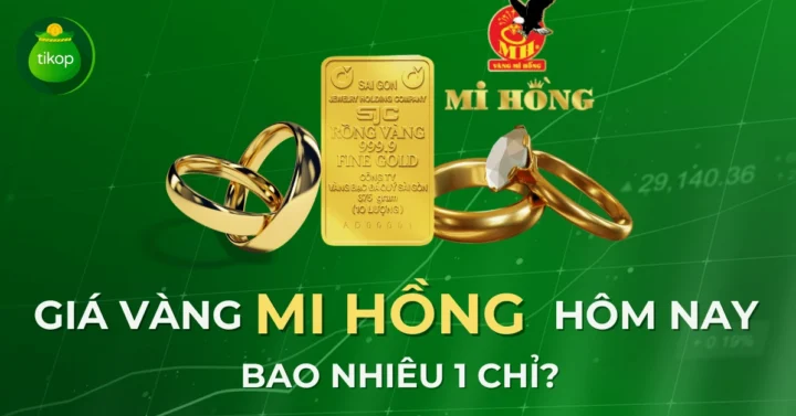 So sánh giá vàng Mi Hồng hôm nay