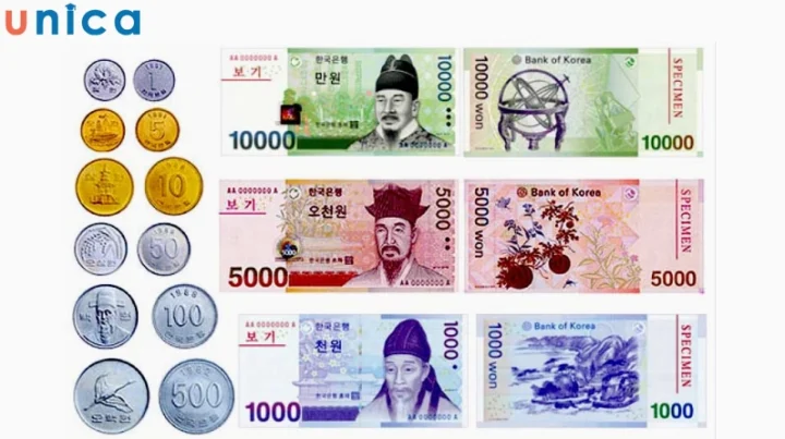 Mệnh Giá Tiền Hàn Quốc: Cập Nhật Mới Nhất 2026 Tiền giấy 10.000 Won Hàn Quốc
