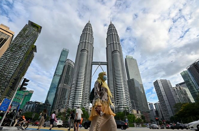 Toàn cảnh Kuala Lumpur nhìn từ trên cao