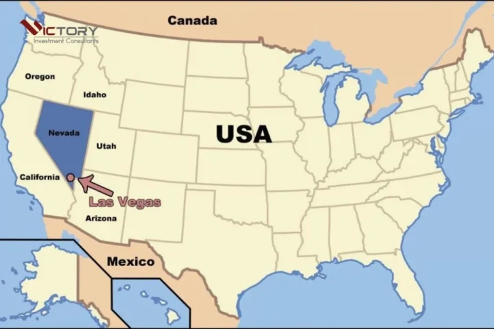 Toàn cảnh thành phố Las Vegas về đêm