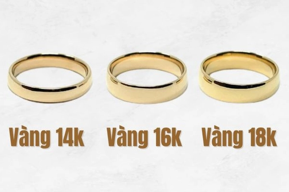 Vàng 16K: Định Nghĩa, Đặc Điểm và Lưu Ý Quan Trọng 2026 Trang sức vàng 16K đa dạng màu sắc