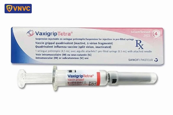 Vacxin Vaxigrip Tetra của Pháp