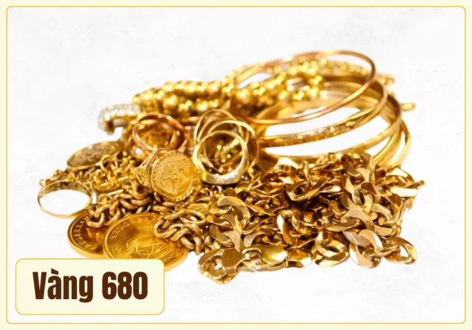 Vàng 680: Giải Mã Sức Hút Của Kim Loại Quý Năm 2026 Vàng 680 là vàng gì?