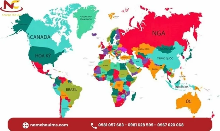 Nước Úc thuộc châu nào? Khám phá lục địa độc đáo 2026 Vị trí nước Úc trên bản đồ thế giới